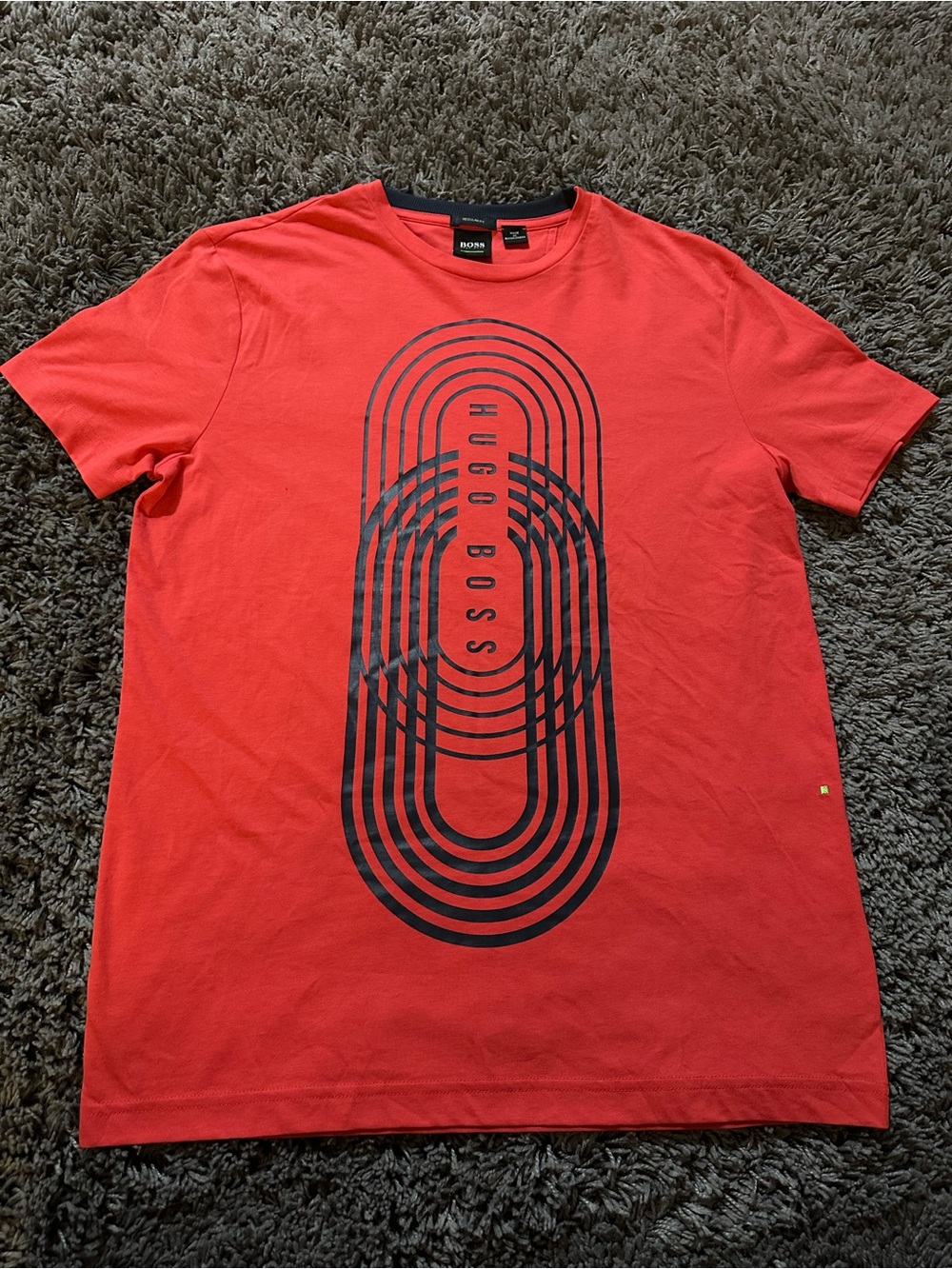Hugo Boss Red Short-Sleeve Tee